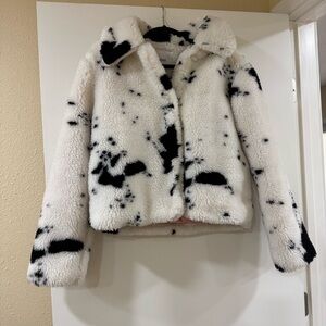 Juicy Couture Black and White Teddy Jacket